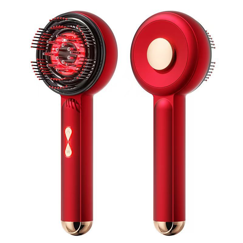 Electric Scalp Massage Comb – Red Light Therapy Hair Growth Brush