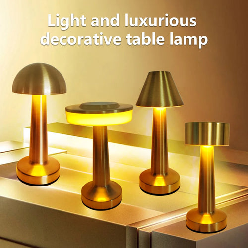 Modern LED Touch Lamp – Rechargeable Ambient Table Light